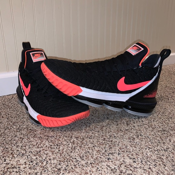 Nike Other - Lebron 16 Low “Hot Lava” Black